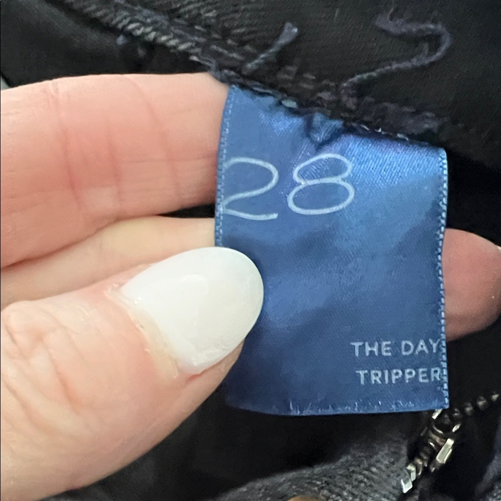 Pilcro THE DAY TRIPPER Wide Leg Cropped Jeans - Picture 5 of 9